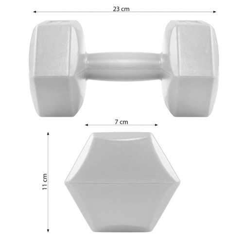 Гантель  Springos Hex 2 x 3 кг FA1034 - фото №3